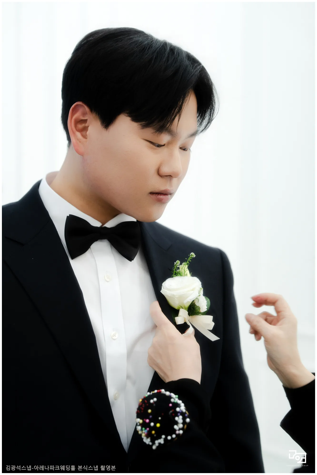 아레나파크웨딩홀 밝은 신부대기실에서 시작한 촬영 본식스냅 03