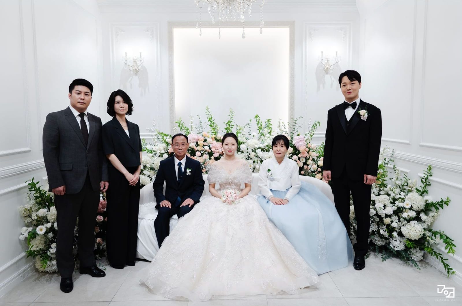 삼산월드컨벤션 본식스냅 가족사진 2