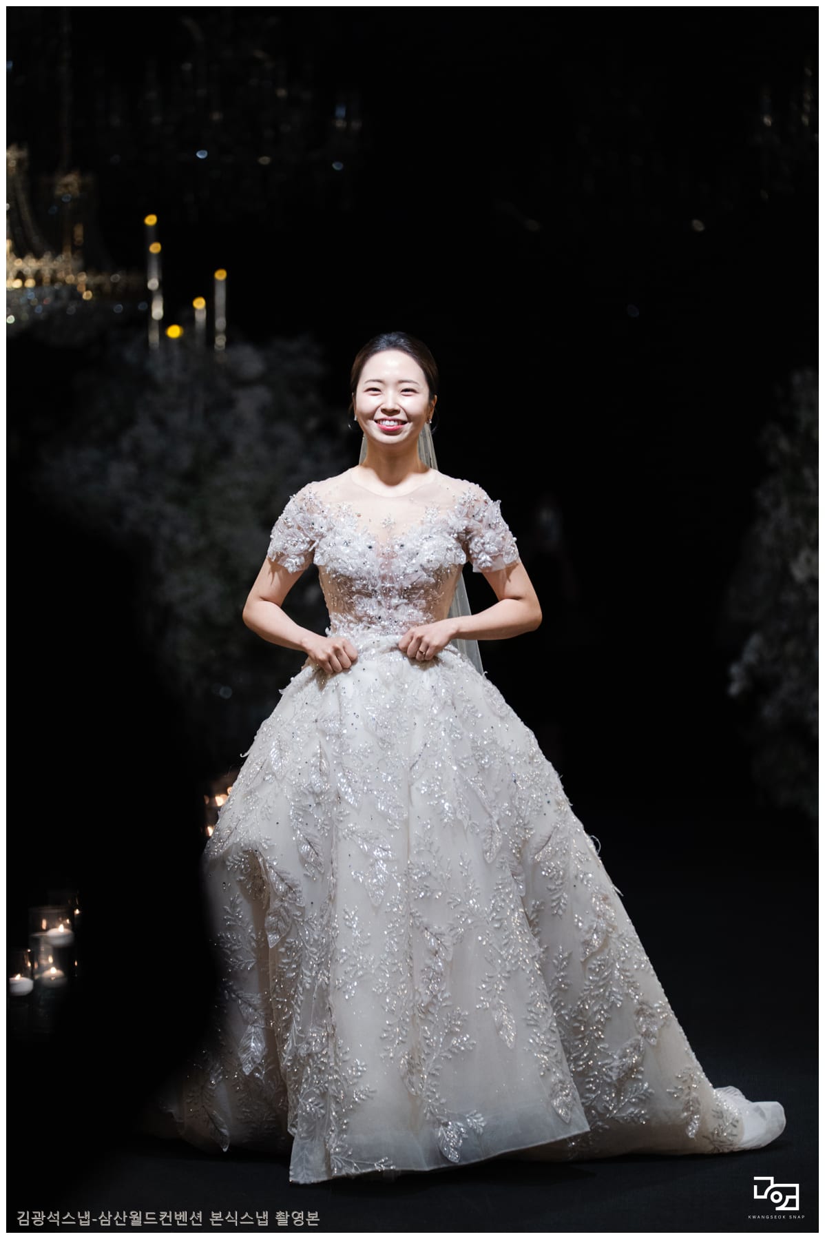 삼산월드컨벤션 본식스냅 신부 입장 1