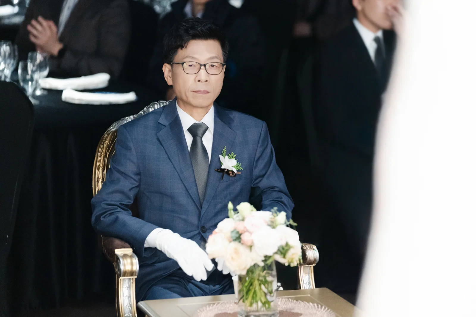 삼산월드컨벤션 혼주 표정 본식스냅